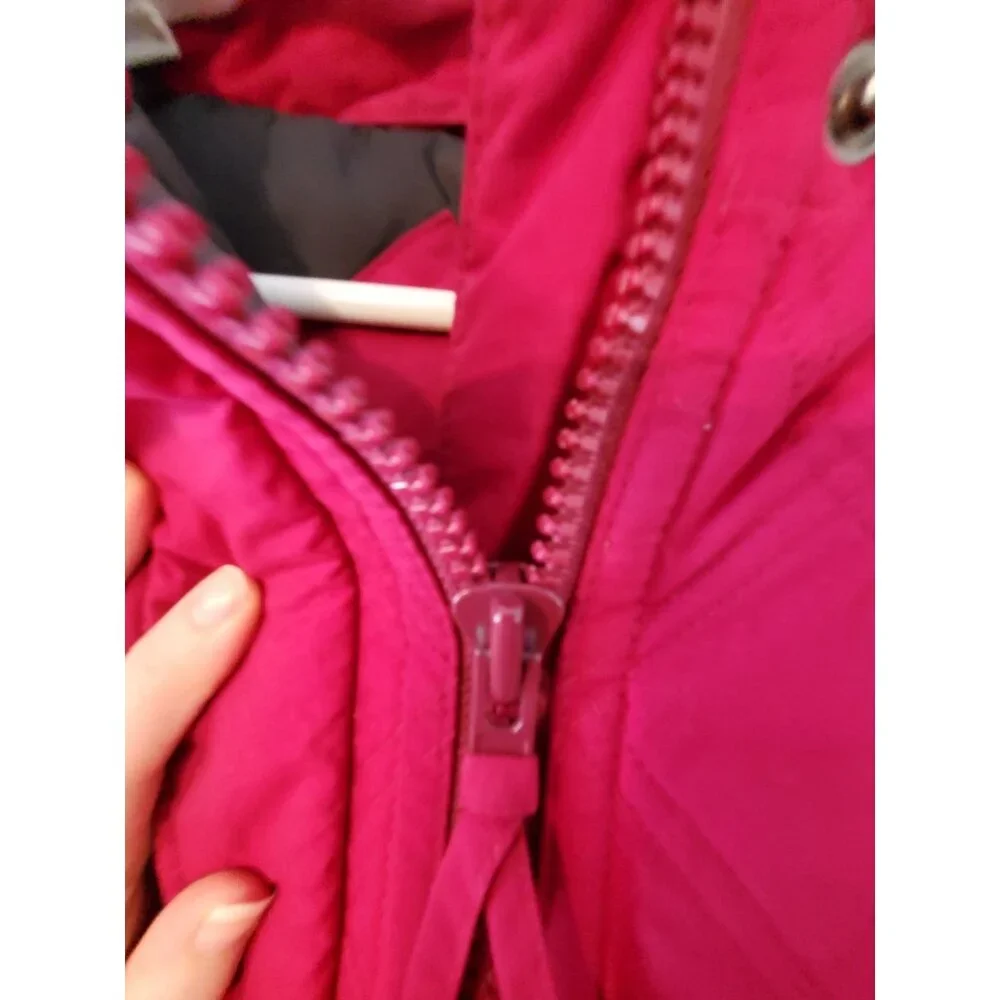 LL Bean coat womens Medium Petite MP long vintage hood thinsulate